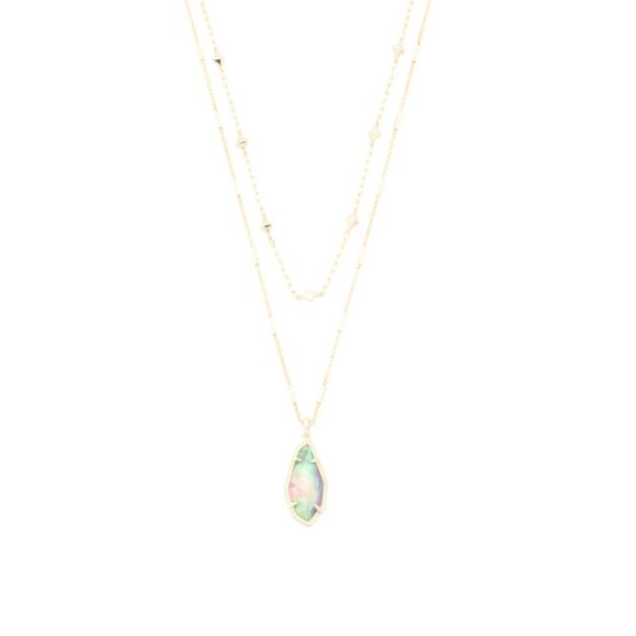 KENDRA SCOTT Gold Muriel Multi Strand Necklace